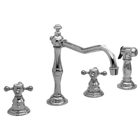 Newport Brass Kitchen Faucet With Side Spray in English Bronze 943-07